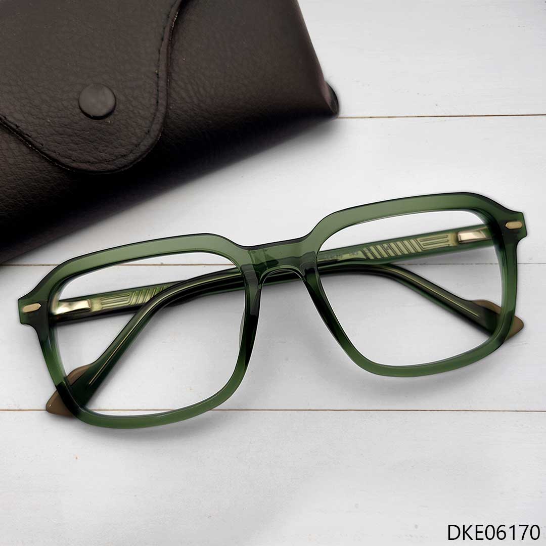 New Green Transparent Premium Quality Eyeglasses