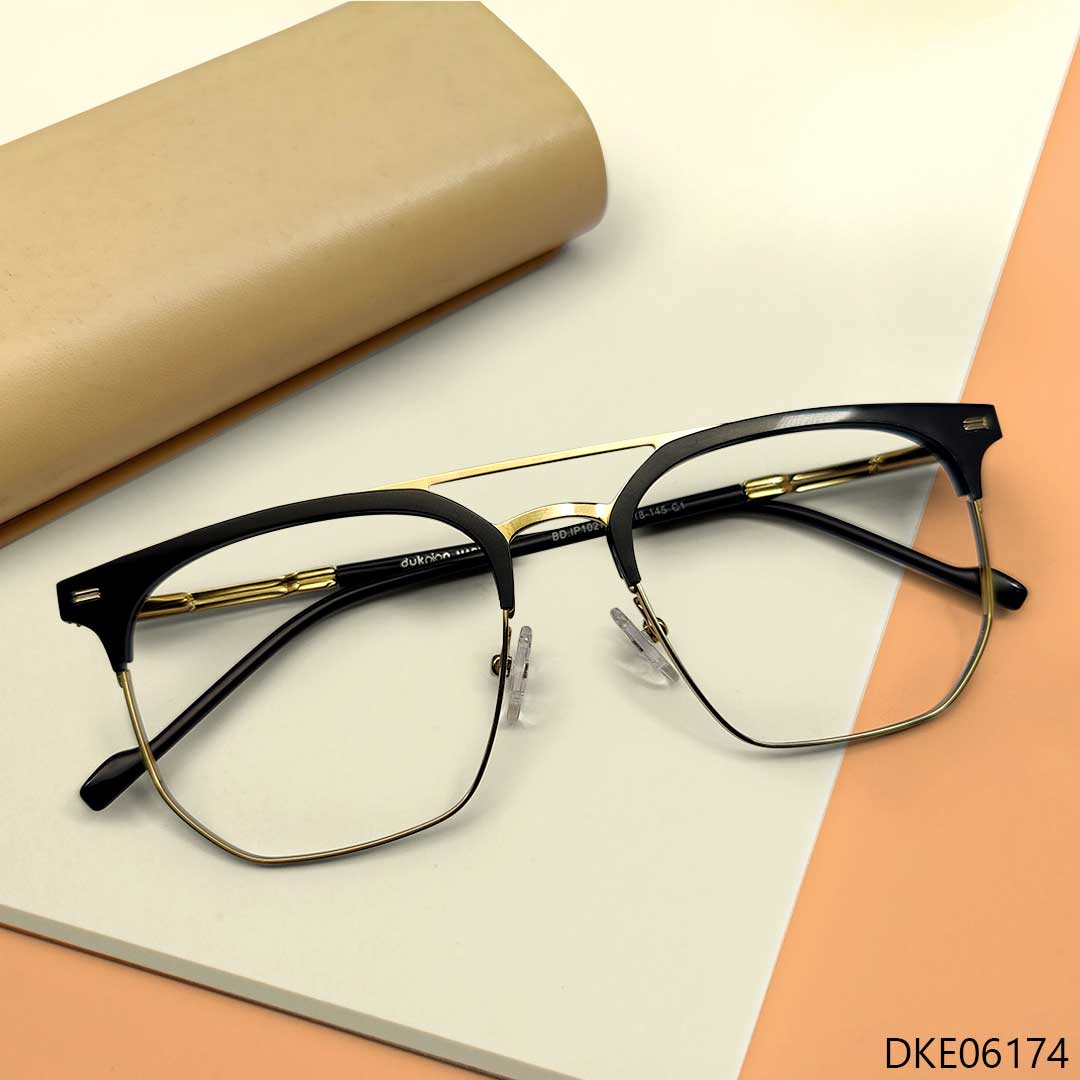 New Arrived Stylish Golden Color Premium Quality Eyeglasses