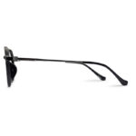 New Premium Quality Semi Round Shape Black Color Eyeglasses