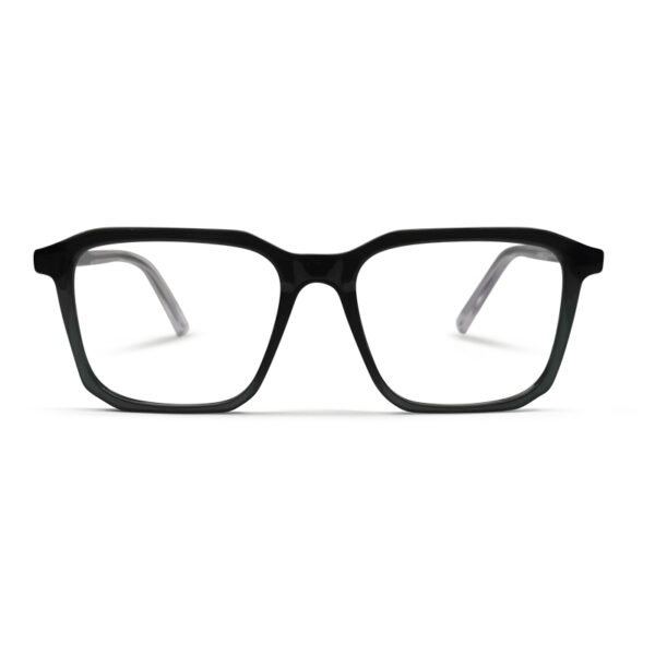 Black Color Square Shape Light Weight Eyeglasses