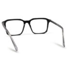 Black Color Square Shape Light Weight Eyeglasses