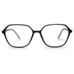 Semi Round Shape Transparent Eyeglasses