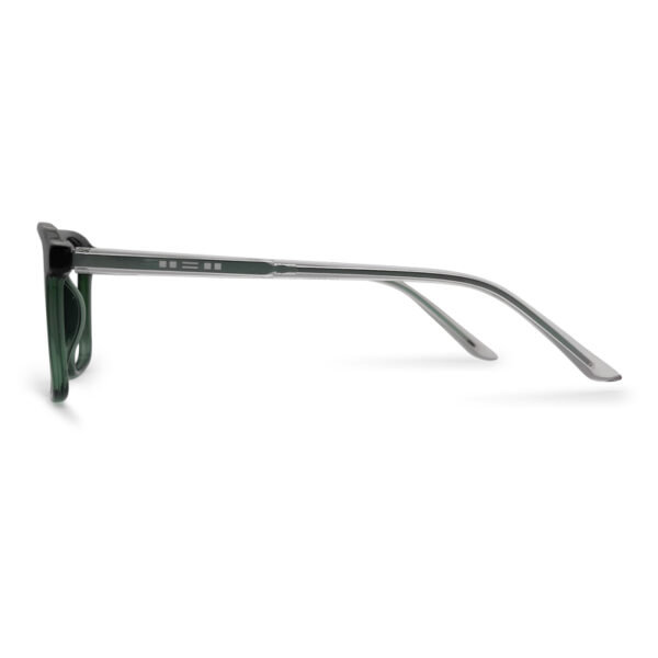 Stylish Green Transparent Light Weight Eyeglasses