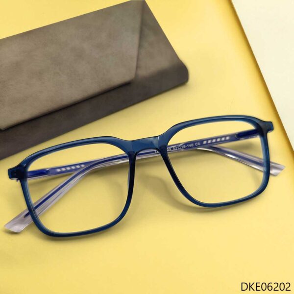 Blue Transparent Light Weight Eyeglasses