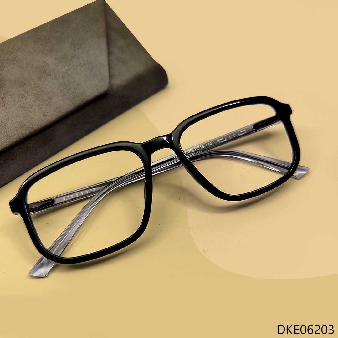 Black Color Light Weight Eyeglasses