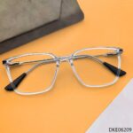 Square Shape Stylish Transparent Eyeglasses