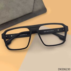 Black Color Premium Quality Square Shape Eyeglasses