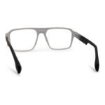 White and Black Mixed Color Transparent Eyeglasses