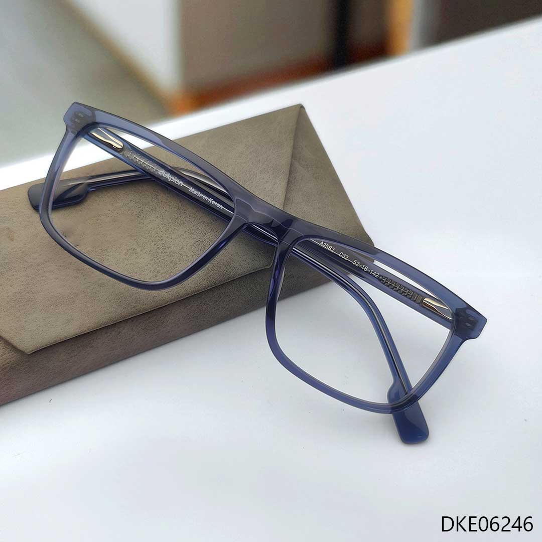 Square Shape Transparent Color Sqaure Shape Eyeglasses
