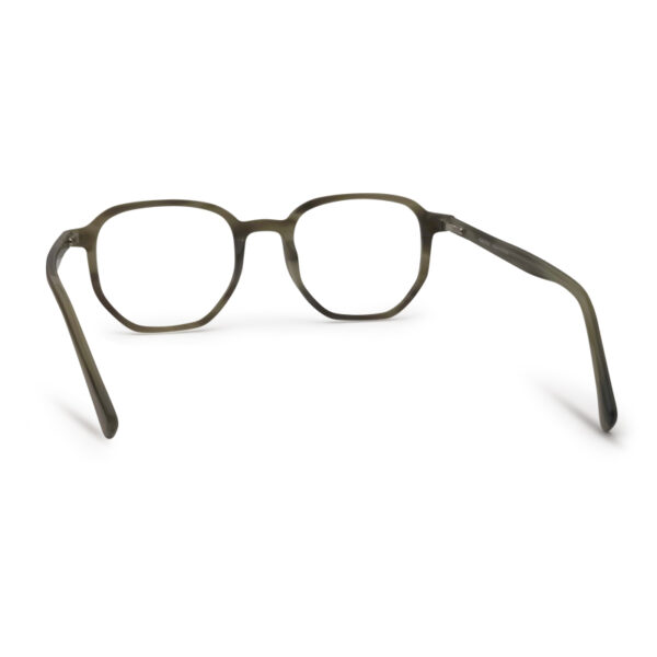 New Semi Round Shape Transparent Color Eyeglasses