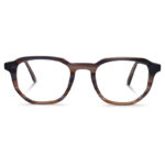 Mixed Semi Round Shape Eyeglasses