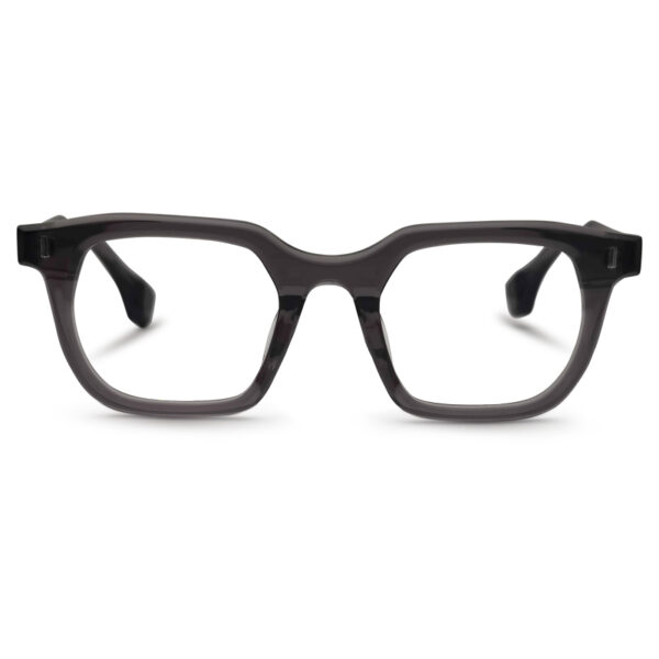 Fashionable Grey Transparent Color Eyeglasses