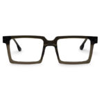 Olive Transparent Color Eyeglass