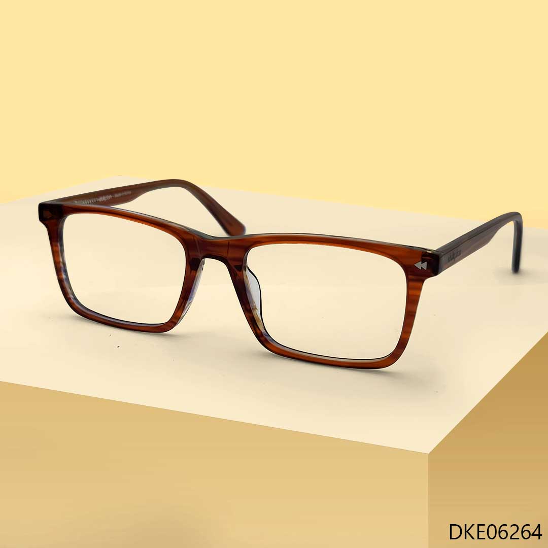 Red Transparent Premium Eyeglass