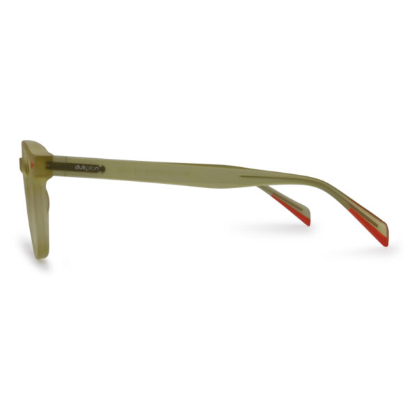 Olive Green Transparent Eyeglasses