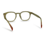 Olive Green Transparent Eyeglasses