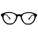 Round Shape Black Color Eyeglass