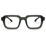Green Transparent Color Eyeglass