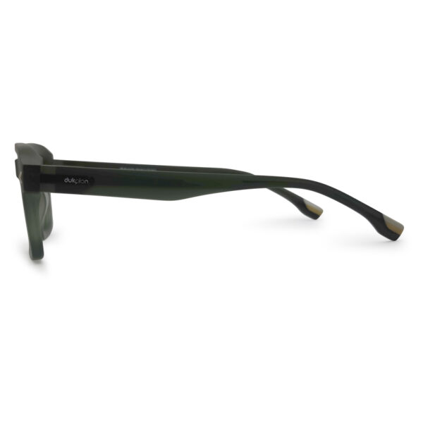 Green Transparent Color Eyeglass