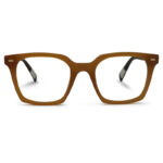 Brown Transparent Color Eyeglass