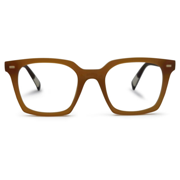 Brown Transparent Color Eyeglass