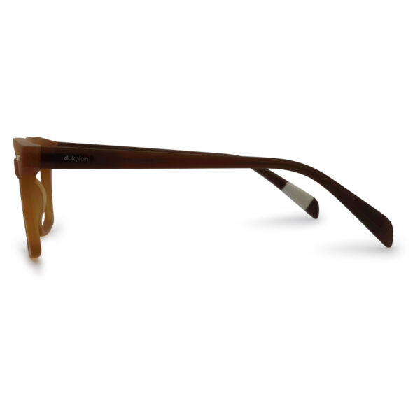 Brown Transparent Color Eyeglass