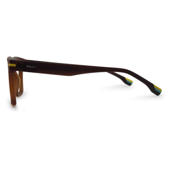 Brown Transparent Color Eyeglass