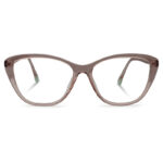 Transparent Color Woman Eyeglass