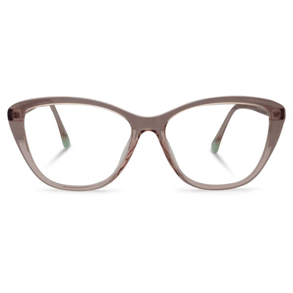 Transparent Color Woman Eyeglass