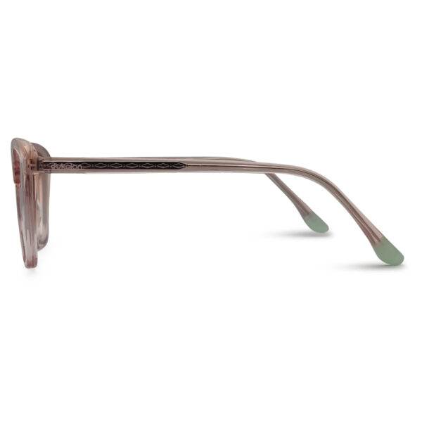 Transparent Color Woman Eyeglass