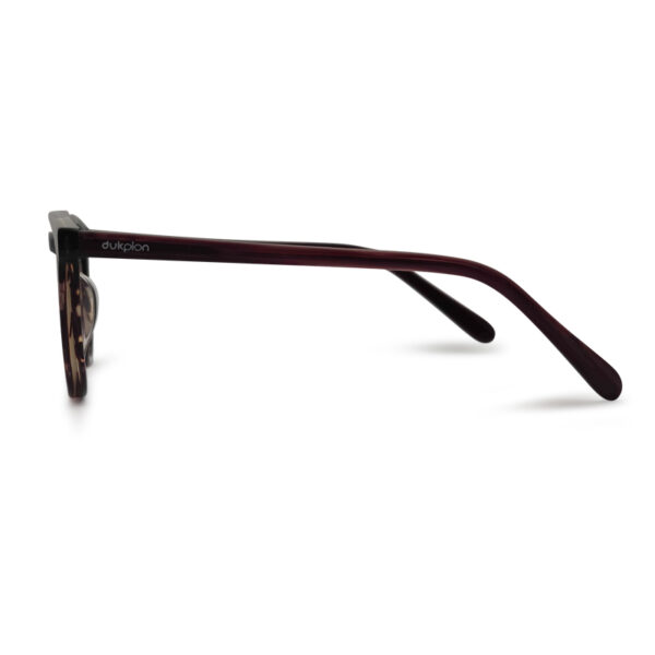 Brown Transparent Color Eyeglasses