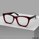 Brown Transparent Color Woman Eyeglass