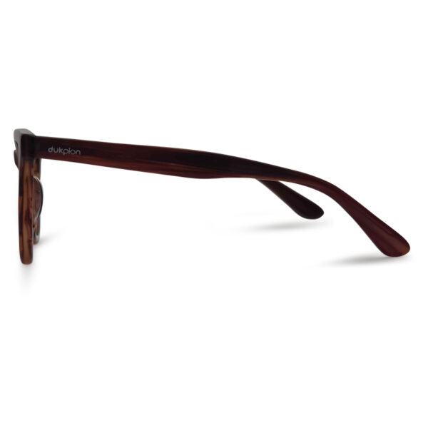 Brown Transparent Color Woman Eyeglass