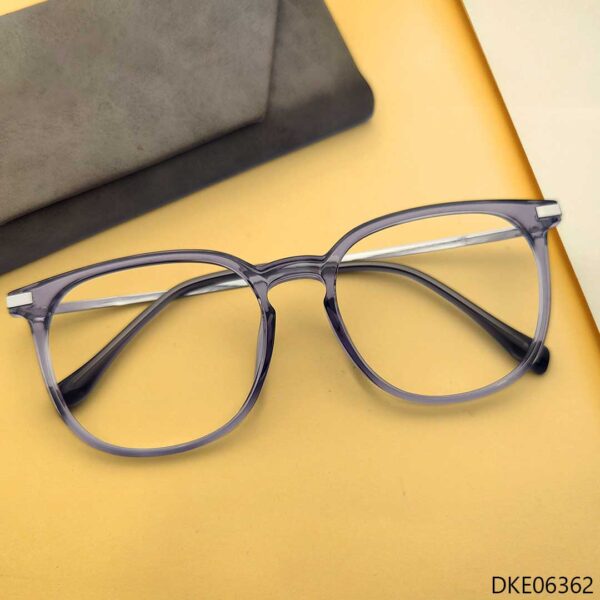 Oval Shape Transparent Eyeglasses