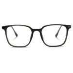 Black Color Square Shape Eyeglasses