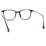 Black Color Square Shape Eyeglasses