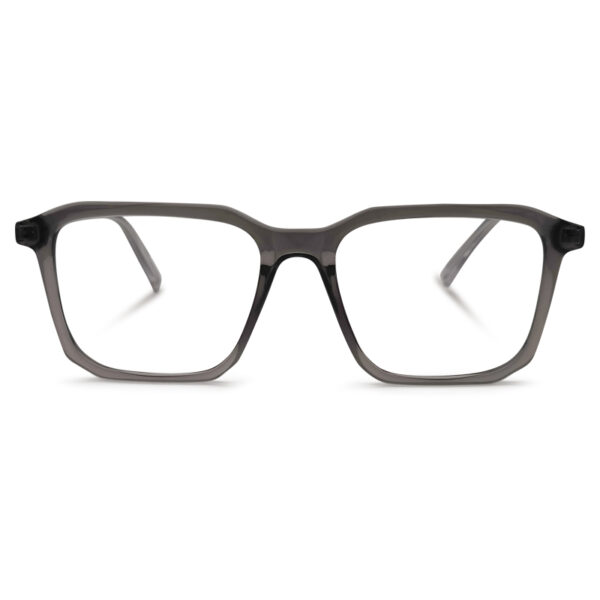 Grey Transparent Color Eyeglasses