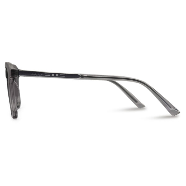 Grey Transparent Color Eyeglasses
