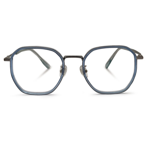New Transparent Semi Round Eyeglasses