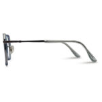 New Transparent Semi Round Eyeglasses