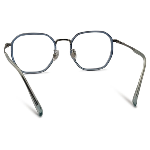 New Transparent Semi Round Eyeglasses