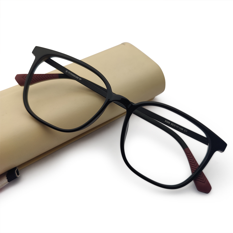 Square Shape Black Color Eyeglasses