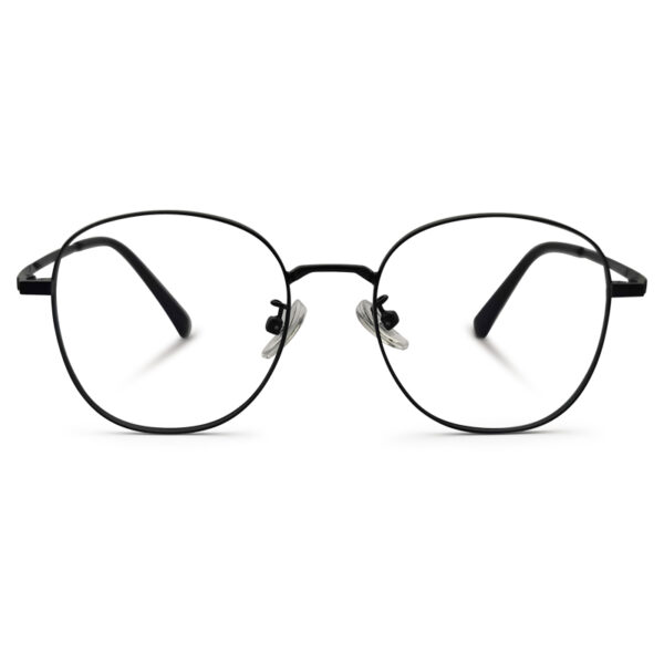 Black Color Round Shape Eyglasses