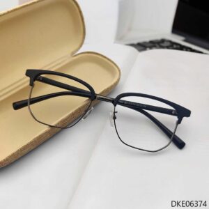 Clubmaster Shape Black Color Eyeglasses