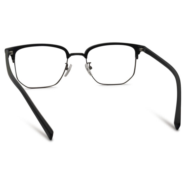 Clubmaster Shape Black Color Eyeglasses