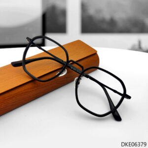 Black Color Semi Round Eyglasses