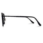 Black Color Semi Round Eyglasses