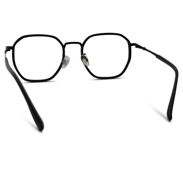 Black Color Semi Round Eyglasses
