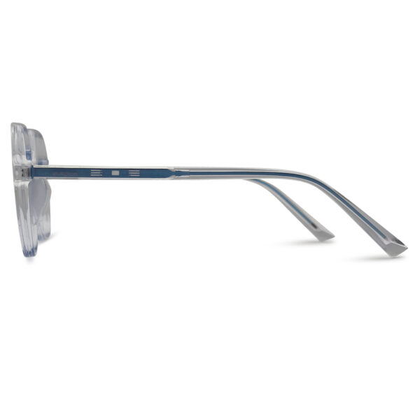 Blue Transparent Eyeglasses