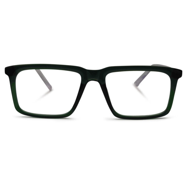 Green Transparent Color Eyeglasses